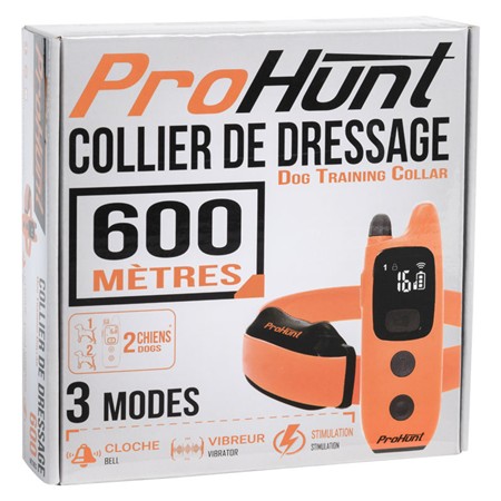 COLLIER DE DRESSAGE PROHUNT - ORANGE
