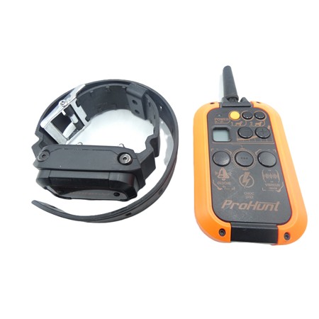 Collier De Dressage Prohunt Pour Chien - Phac033-Noir