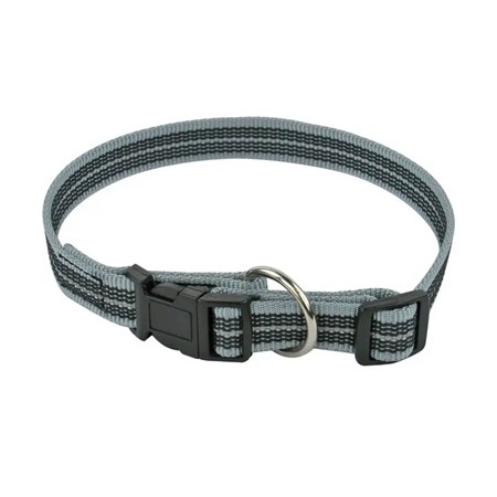 Collier Difac Reflec Gomme Fermeture Rapide - Gris