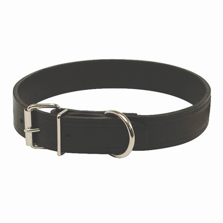 Collier Difac Riveté Cuir - Noir