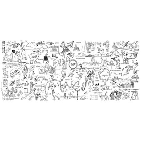 Coloriage Bingo Collection Xxl Chasse