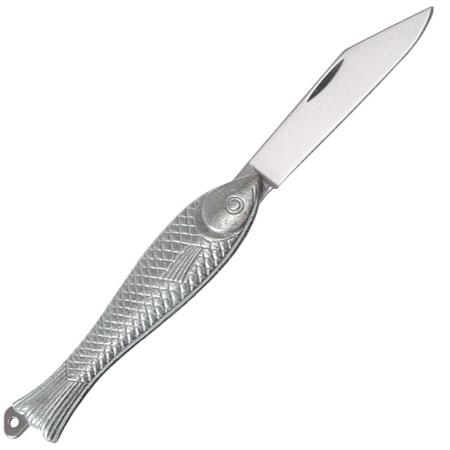 COLTELLO CACCIA MIKOV POISSON ARGENTÉ