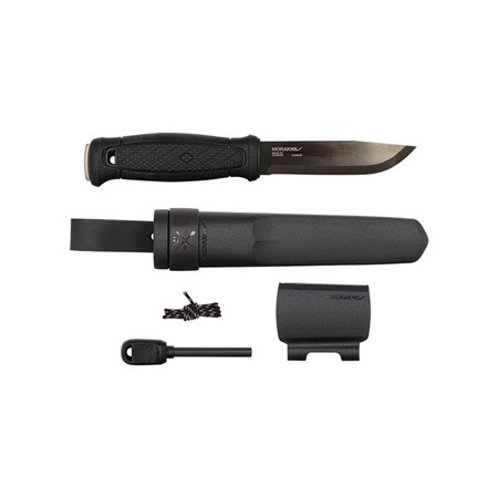 COLTELLO MORAKNIV GARBERG BLACKBLADE CON KIT DI SOPRAVVIVENZA