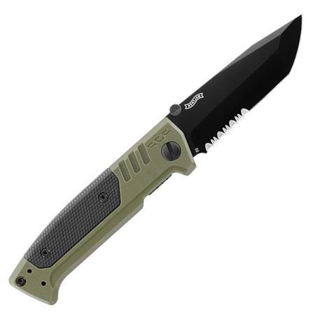 Coltello Walther Pdp Tanto Folder Od- Parzialmente Dentellata