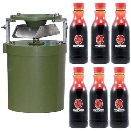 Confezione Per Esche Roc Import Black Fire