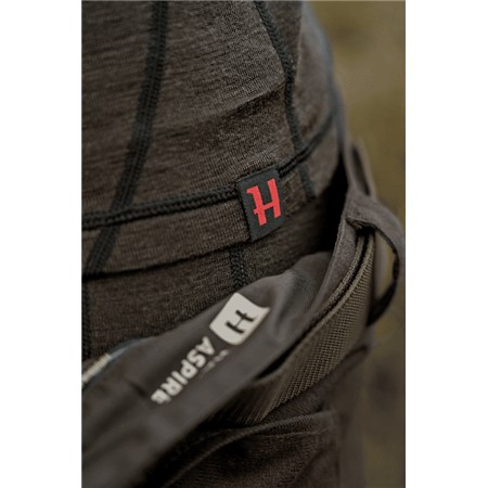 CONJUNTO DE ROUPA INTERIOR MASCULINA HARKILA ASPIRE BASE LAYER SET - SHADOW BROWN