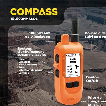 CONNECTEUR DOGTRA PATHFINDER2 COMPASS