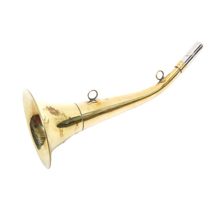 Corne D'appel Januel A Pavillon Laiton - 30Cm