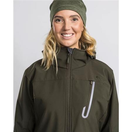 COUPE VENT FEMME PINEWOOD WILDA STRETCH SHELL W - VERT