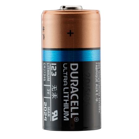 Cr-Lithium-Batterie Duracell Cr123 3 V