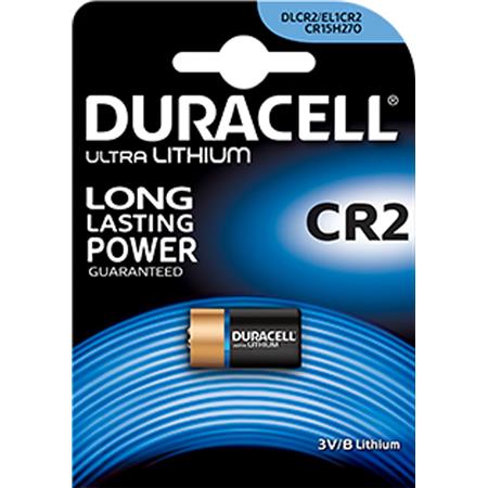 CR-LITHIUMBATTERI DURACELL CR2 3 VOLTS