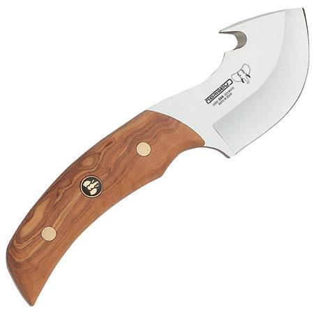 Cuchillo Despellejador Cudeman - Mango De Madera De Olivo