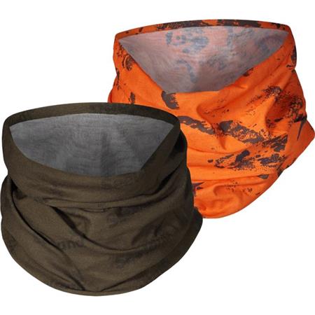 Cuello De Hombre Seeland Pass-Montagne - Kaki/Orange