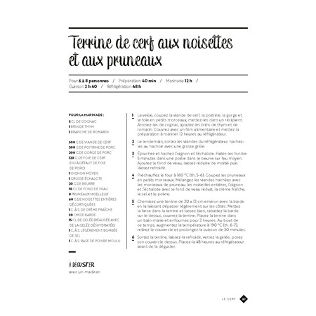 CUISINER LE GRAND GIBIER