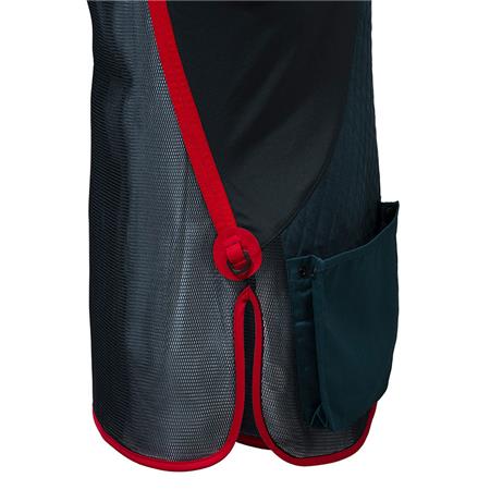 DAME SKYTTEVEST TIL TRAP BERETTA UNIFORM PRO W 20.20 MICRO - MARINEBLÅ