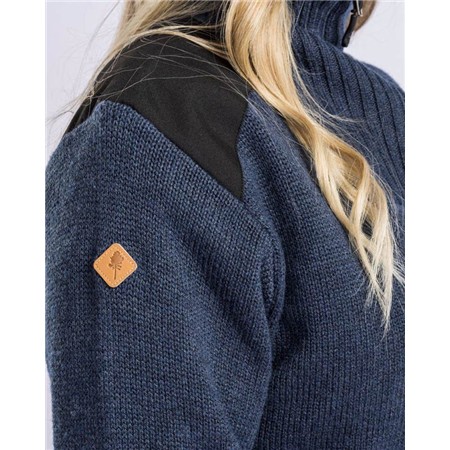 DAME-SWEATSHIRT PINEWOOD HURRICANE W - MARINEBLÅ