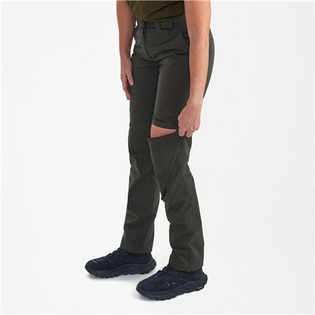 DAMEBUKSER DEERHUNTER ZIP OFF LADY SLOGEN - TIMBER
