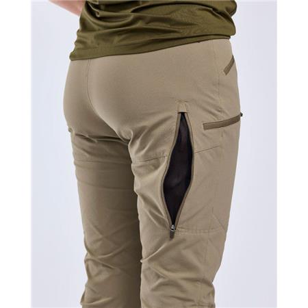 DAMEBUKSER PINEWOOD ABISKO LIGHT STRETCH - MOLE BRUN