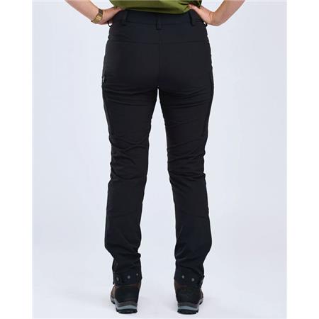 DAMEBUKSER PINEWOOD ABISKO LIGHT STRETCH - SORT