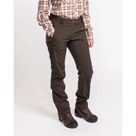 DAMEBUKSER PINEWOOD WILDA STRETCH SHELL W - VERT