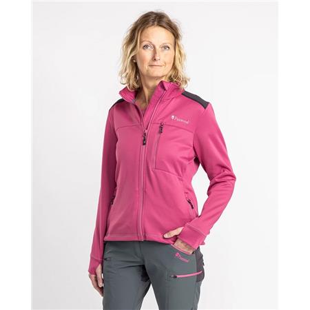DAMEFLEECE PINEWOOD ABISKO POWER W - ROSA