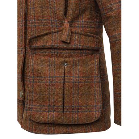 DAMEJAKKE BERETTA ST JAMES COAT W - BRUN/BLÅ