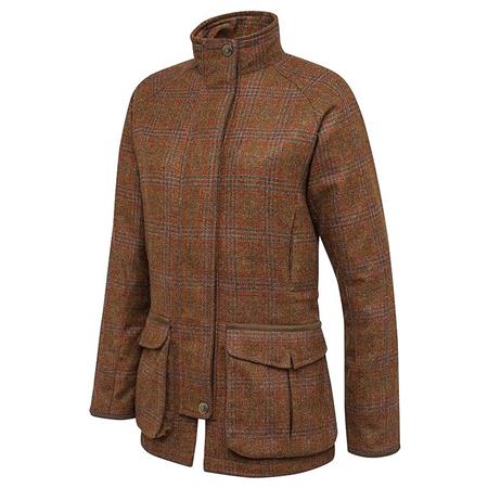 Damejakke Beretta St James Coat W - Brun/Blå