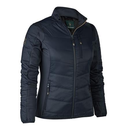Damejakke Deerhunter Lady Heat Padded - Marineblå