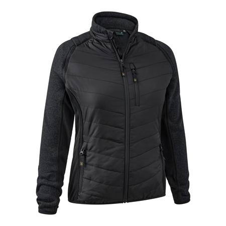Damejakke Deerhunter Zip-Off Lady Moor - Sort