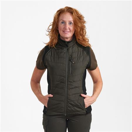 DAMEJAKKE DEERHUNTER ZIP-OFF LADY MOOR - TIMBER