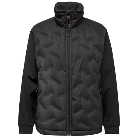 Damejakke Pinewood Abisko Insulation Hybrid - Sort