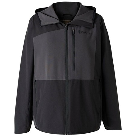 Damejakke Pinewood Abisko Light Stretch - Sort/Antracit