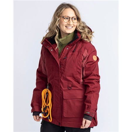DAMEJAKKE PINEWOOD DOG SPORTS TRAINER EXTREME - TOMAT/RØD