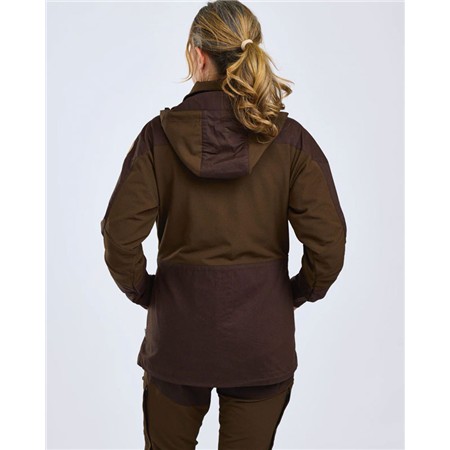 DAMEJAKKE PINEWOOD FINNVEDEN HYBRID - BRUN