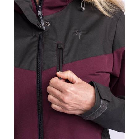 DAMEJAKKE PINEWOOD FINNVEDEN HYBRID W - FUCHSIA/ANTRACIT