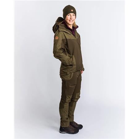 DAMEJAKKE PINEWOOD FINNVEDEN HYBRID W - OLIVEN/MØRK OLIVEN