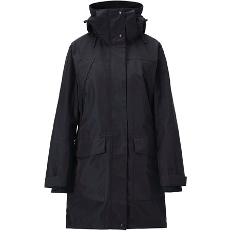 Damejakke Pinewood Rain Parka - Sort