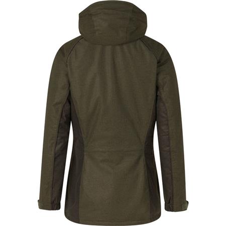 DAMEJAKKE SEELAND AVAIL AYA INSULATED JACKET - GRØN/BRUN