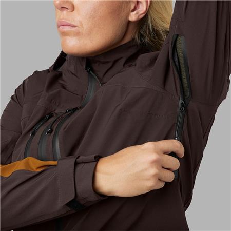 DAMEJAKKE SEELAND DOG ACTIVE - BRUN