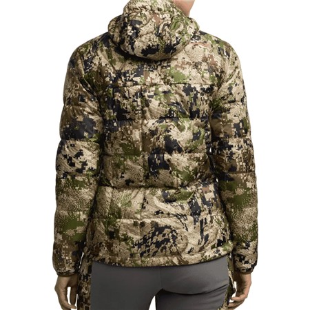 DAMEJAKKE SITKA MICRODOWN HOODED - OPTIFADE SUBALPIN