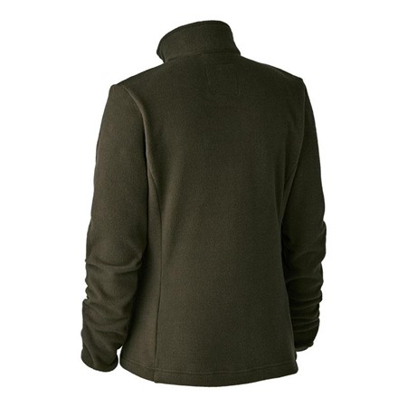 DAMEN-FLEECE DEERHUNTER JAGDFLEECEJACKE - BRAUN