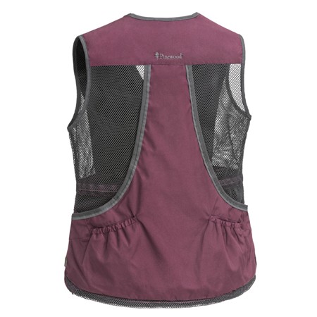 DAMEN-JAGDWESTE PINEWOOD DOG SPORTS 2.0 VEST - PFLAUME/ANTHRAZIT