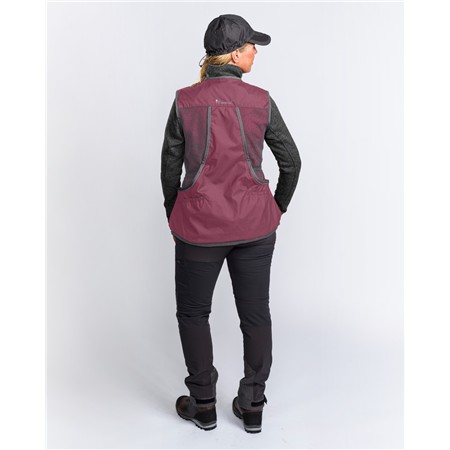 DAMEN-JAGDWESTE PINEWOOD DOG SPORTS 2.0 VEST - PFLAUME/ANTHRAZIT