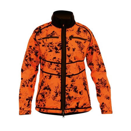 DAMENFLEECE HART TULSA-S - R-GRÜN/PIXEL BLAZE