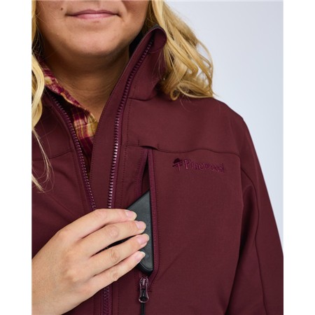 DAMENJACKE PINEWOOD DOG SPORTS HYBRID STRETCH JACKET - ERDPFLAUME