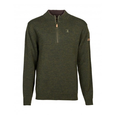 Damenpullover Percussion Col Chemine - Khaki/Percussion