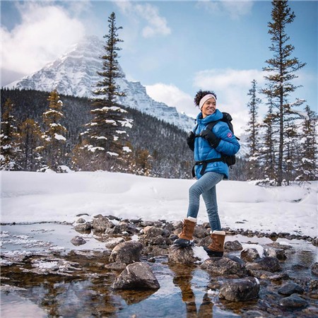 DAMENSTIEFEL BAFFIN CANADA - BRAUN