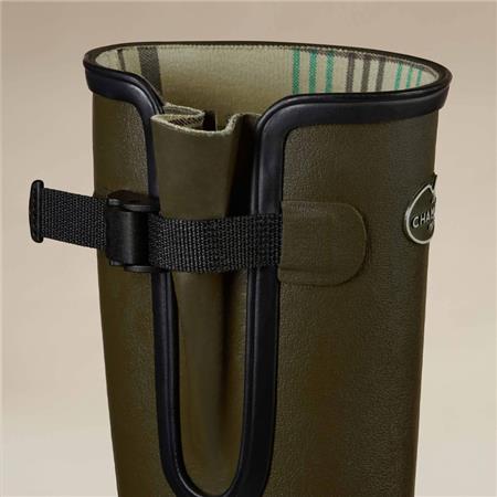 DAMENSTIEFEL LE CHAMEAU VIERZON MIT JERSEY-FUTTER - DUNKELGRÜN