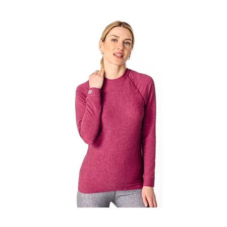 DAMENUNTERWÄSCHE DAMART T-SHIRT THERMOLACTYL COMFORT 3 RUNDHALSAUSSCHNITT - ROSA