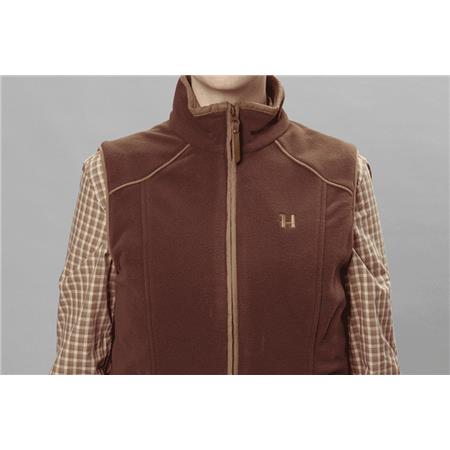 DAMES BODYWARMER HARKILA SANDHEM 200 WOMEN - BORDEAUX